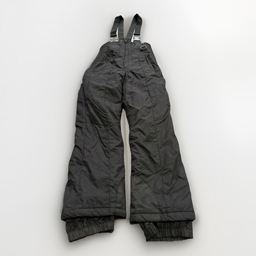 Sport Essentials Youth Black Bib Snowboarding Ski Insulated Pants Size 12
